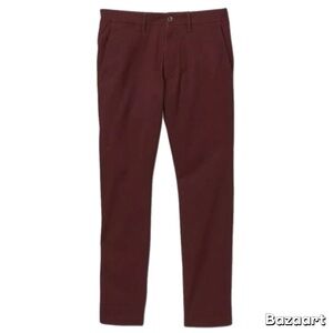 36w X 30L Slim Fit Hennepin Chino Pants - Goodfellow & Co Brown